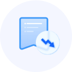 成本增加效率低下图标